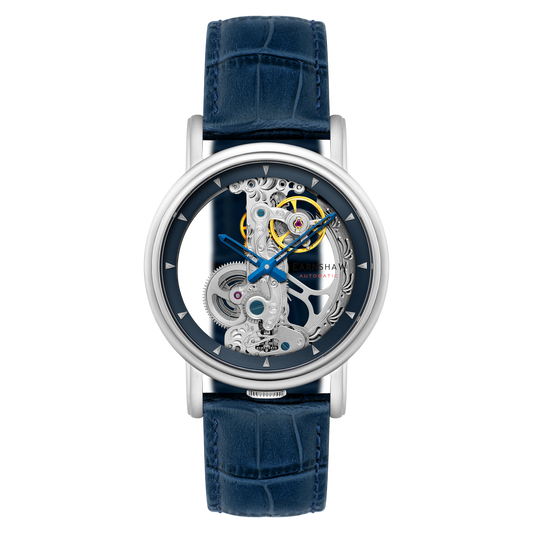 Thomas Earnshaw Fowler Bridge Skeleton Automatic – Blue – image 1