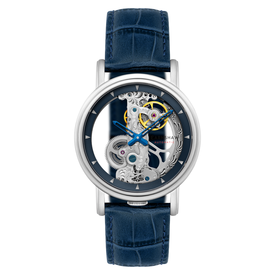 Thomas Earnshaw Fowler Bridge Skeleton Automatic – Blue – image 1