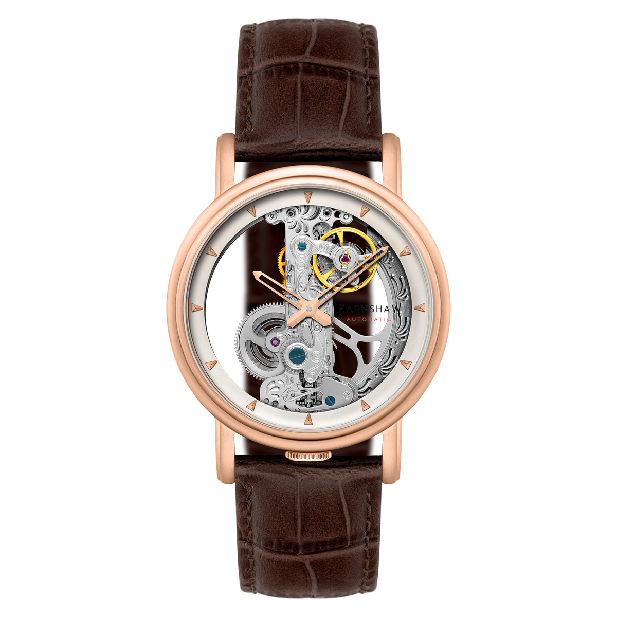 Thomas Earnshaw Fowler Bridge Skeleton Automatic – Rose Gold – image 1