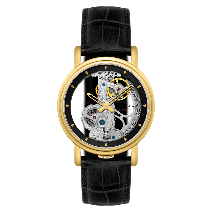 Thomas Earnshaw Fowler Bridge Skeleton Automatic – Gold – image 1
