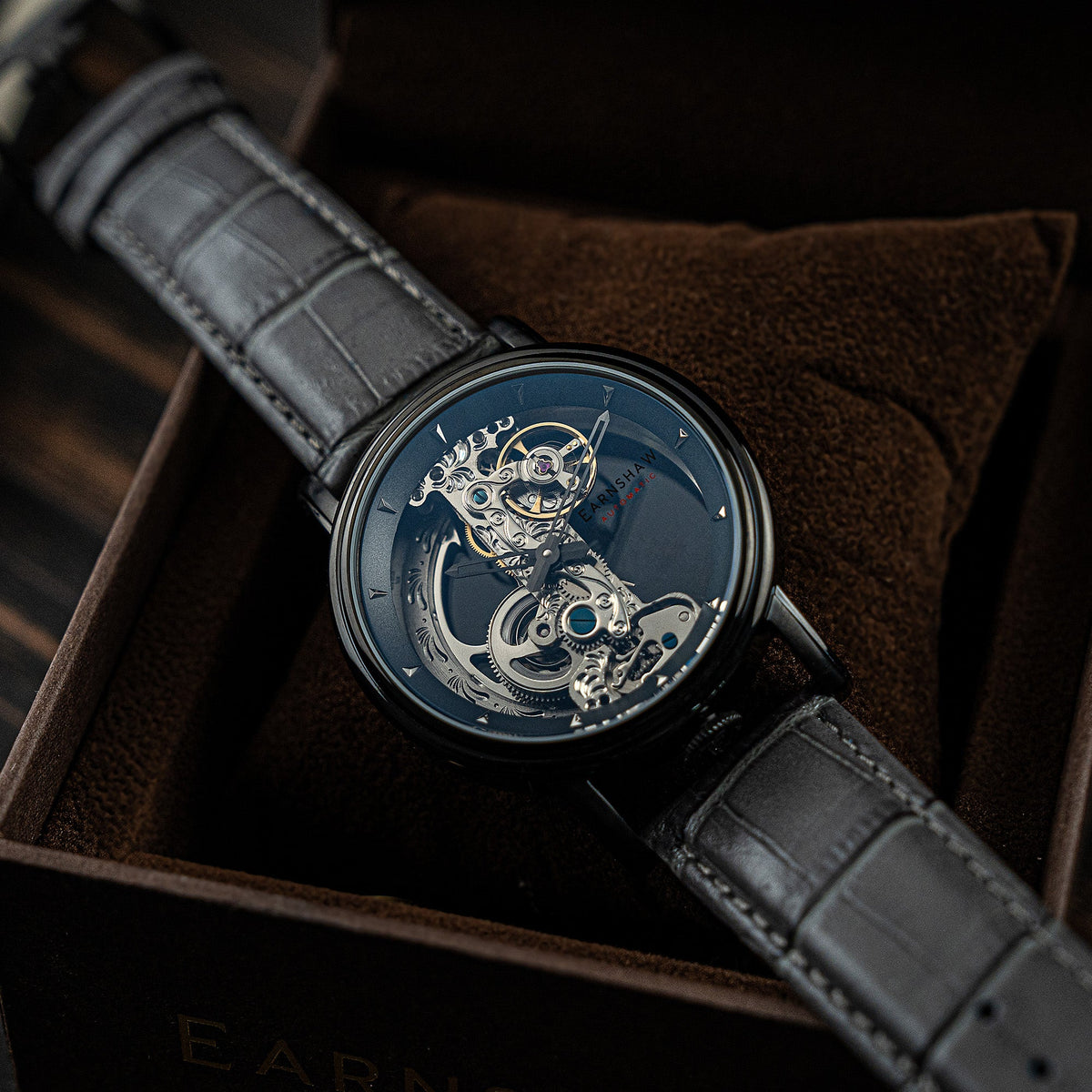 Thomas Earnshaw Fowler Bridge Skeleton Automatic – Grey – image 3