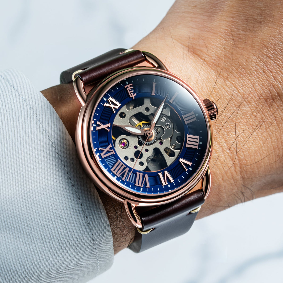 Thomas Earnshaw Investigator 40 Automatic – Azure Blue