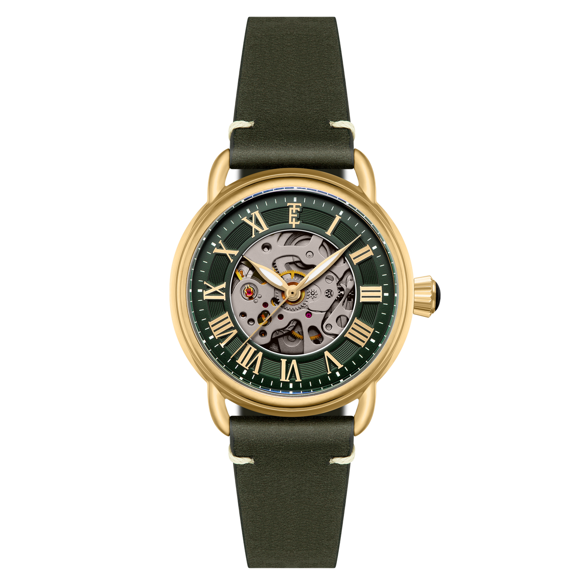 Thomas Earnshaw Investigator 40 Automatic – Fern Green – image 1