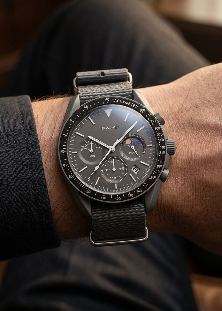 VOXO Skmei 42mm – Men's Quartz Watch – image 6
