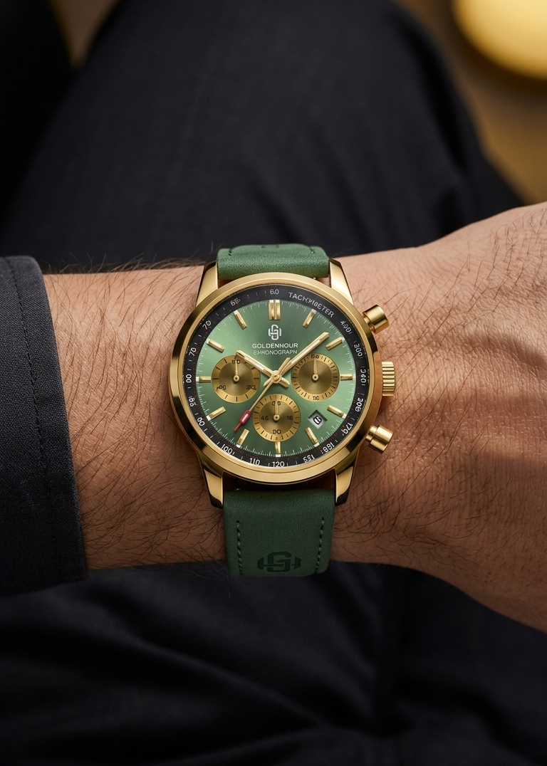 VOXO GoldenHour 42mm – Men's Quartz Watch – image 16
