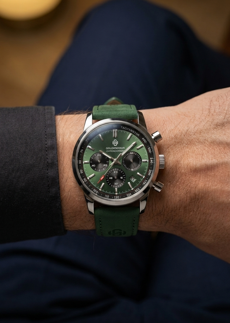 VOXO GoldenHour 42mm – Men's Quartz Watch – image 2