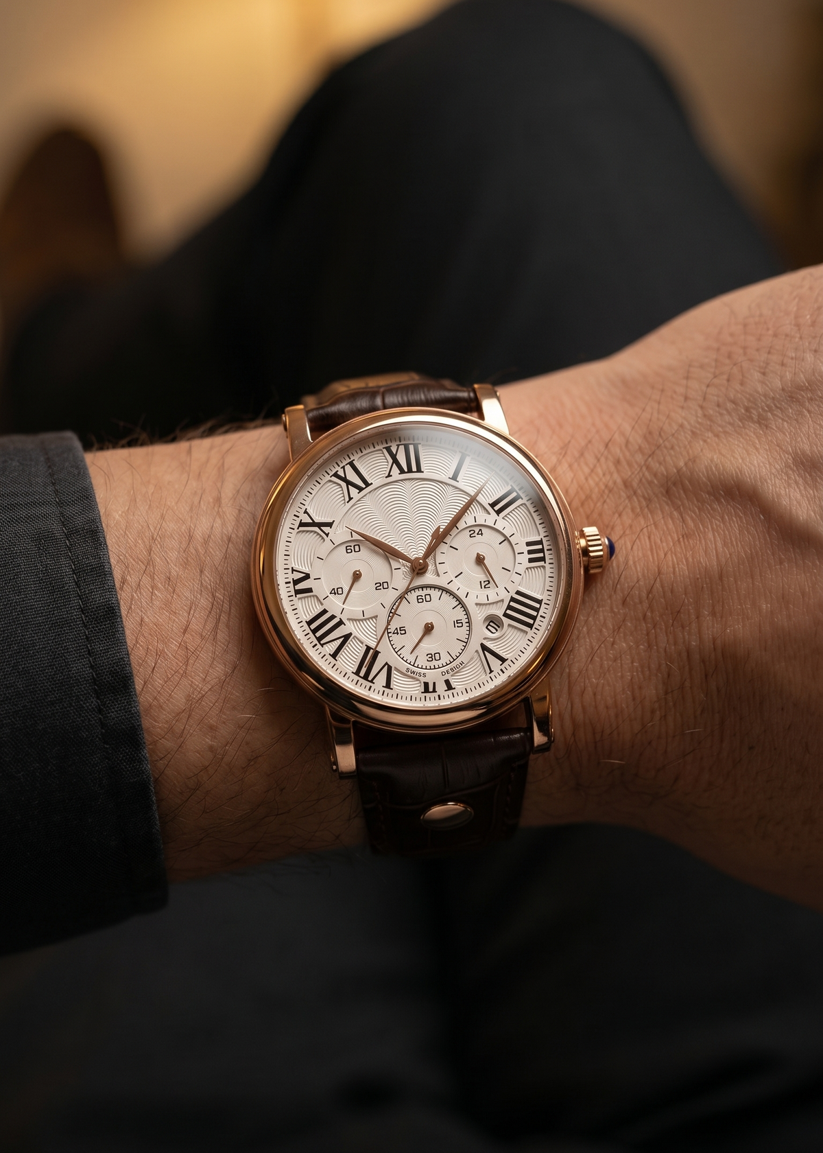 VOXO Monarch 40mm – Men's Quartz Watch – image 2
