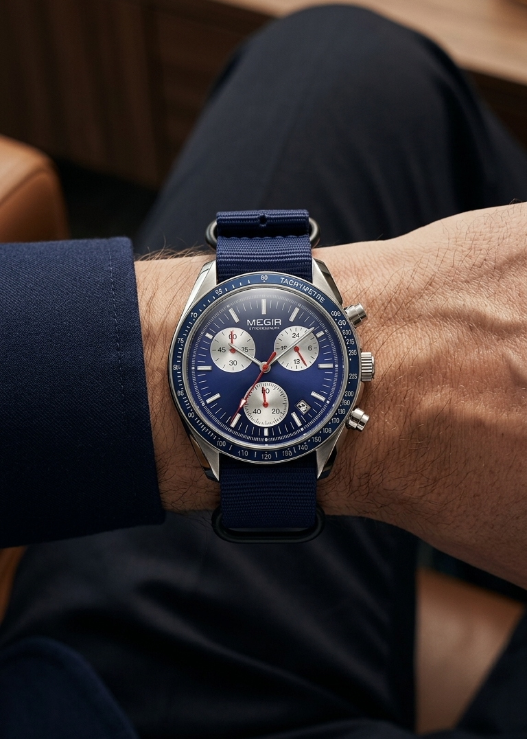 VOXO Megir 40mm – Men's Quartz Watch – image 13