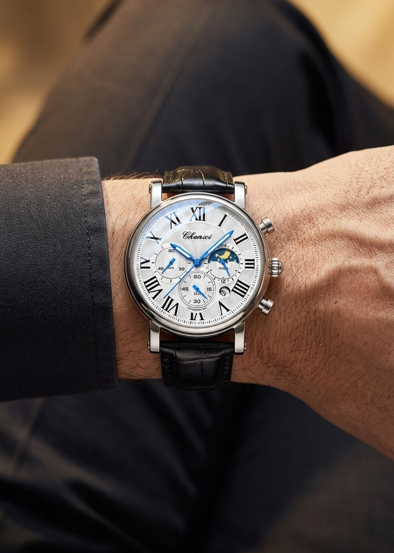 VOXO Chiaro 44mm – Men's Quartz Watch – image 2