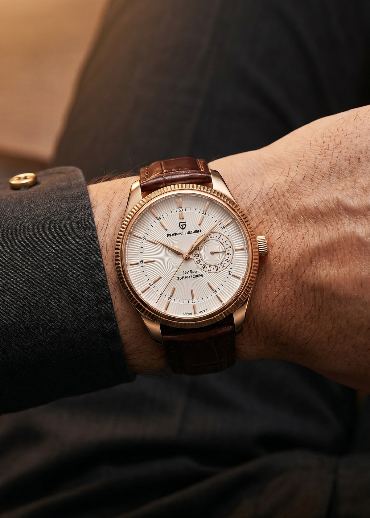 VOXO Pagani 40mm – Men's Chronograph Watch – image 13