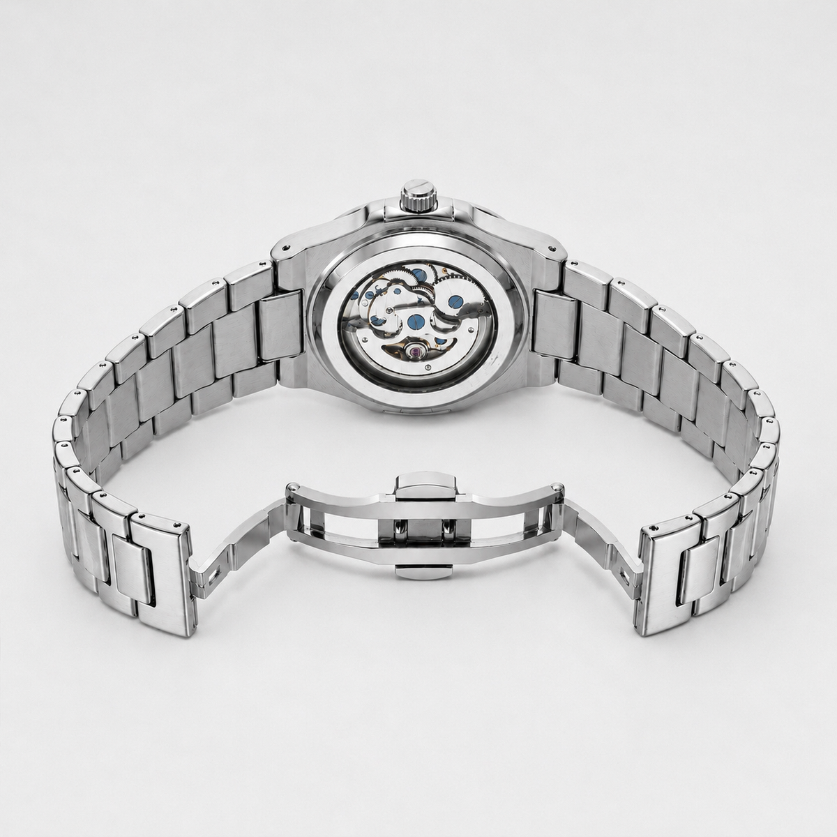 AXEL Royal Skeleton Watch – Silver – image 5