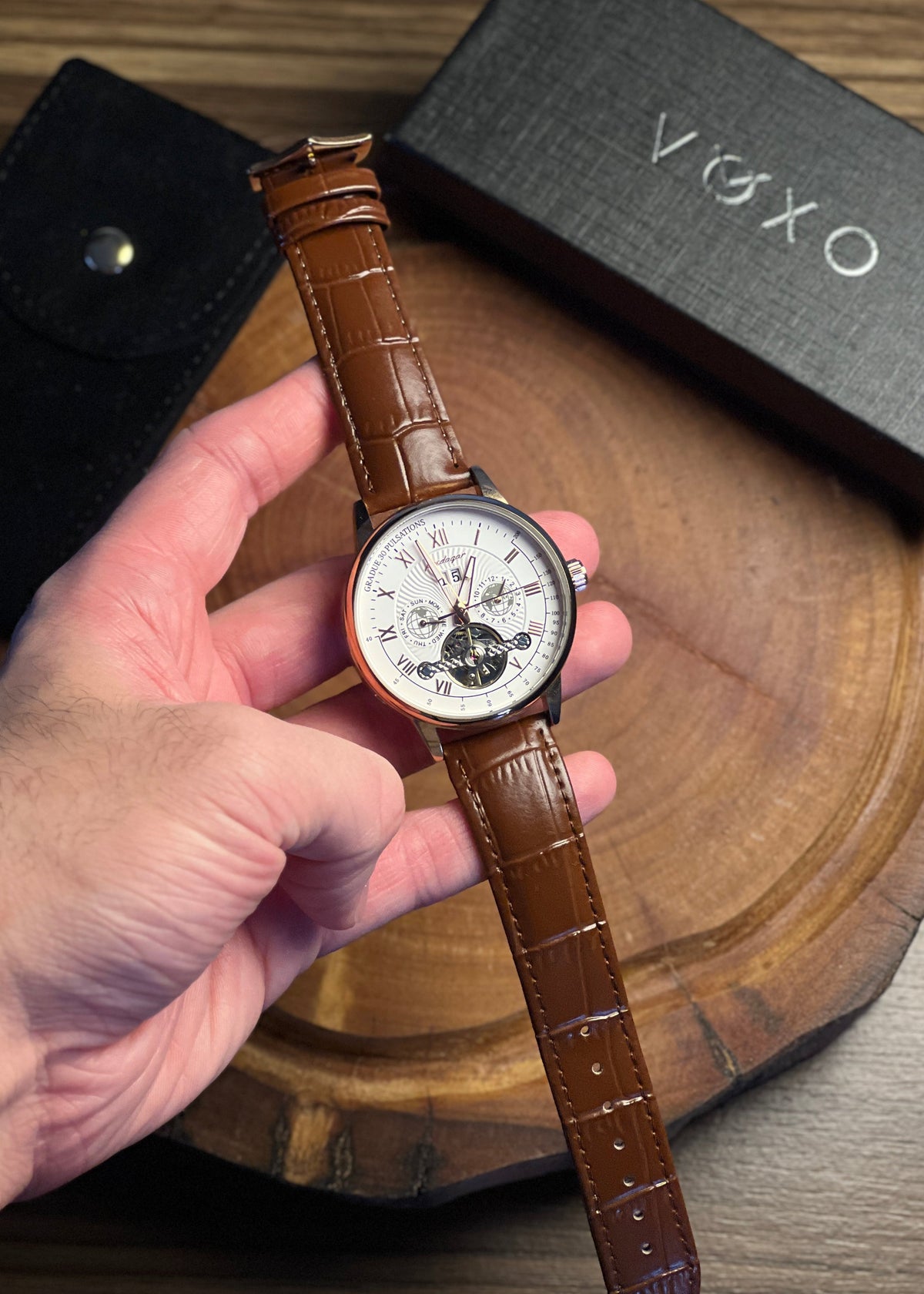 VOXO Tourbillon 41mm – Men's Automatic Watch – image 8