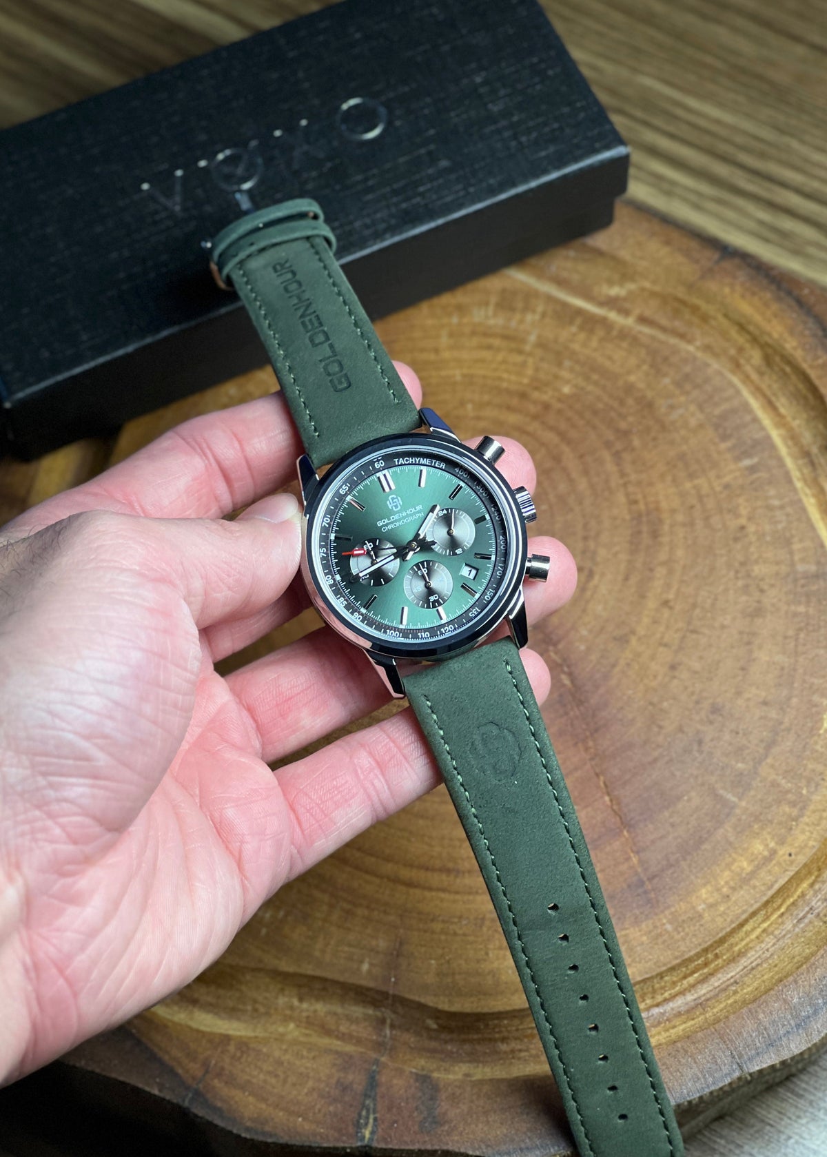 VOXO GoldenHour 42mm – Men's Quartz Watch – image 5