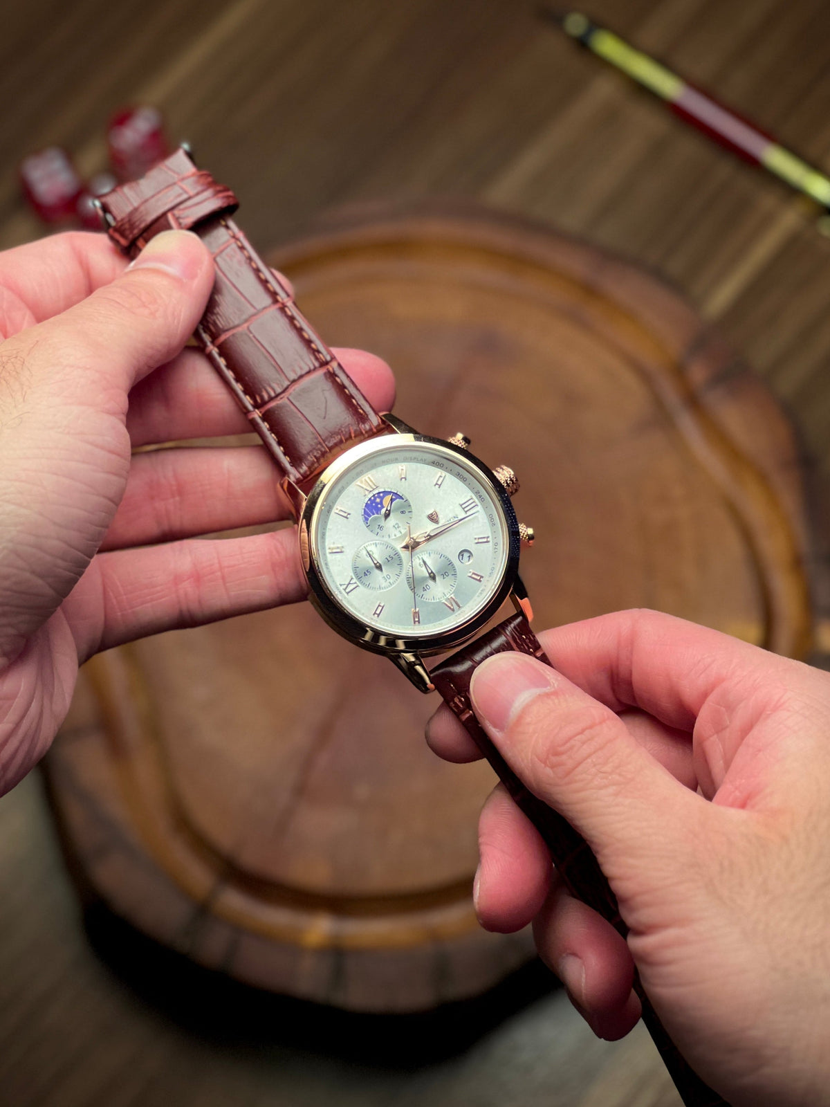 VOXO Legacy 42mm – Men's Quartz Watch – image 4