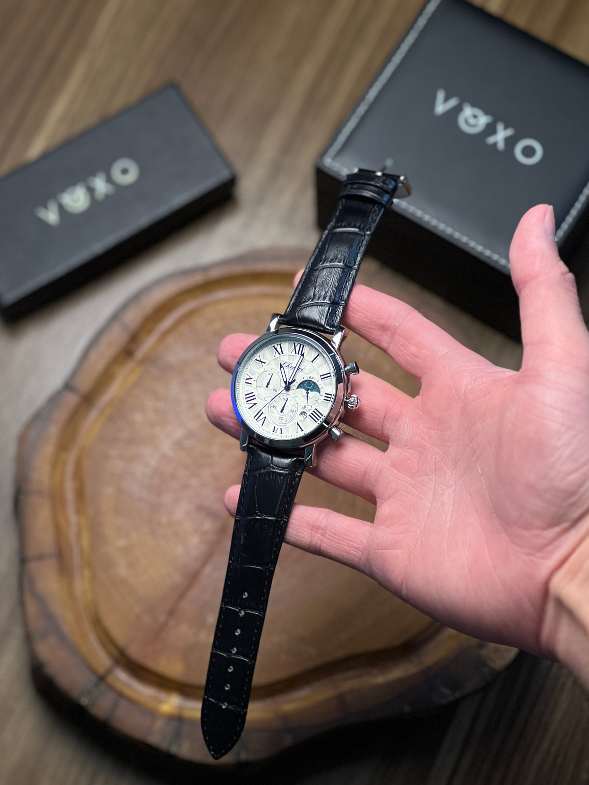 VOXO Chiaro 44mm – Men's Quartz Watch – image 4