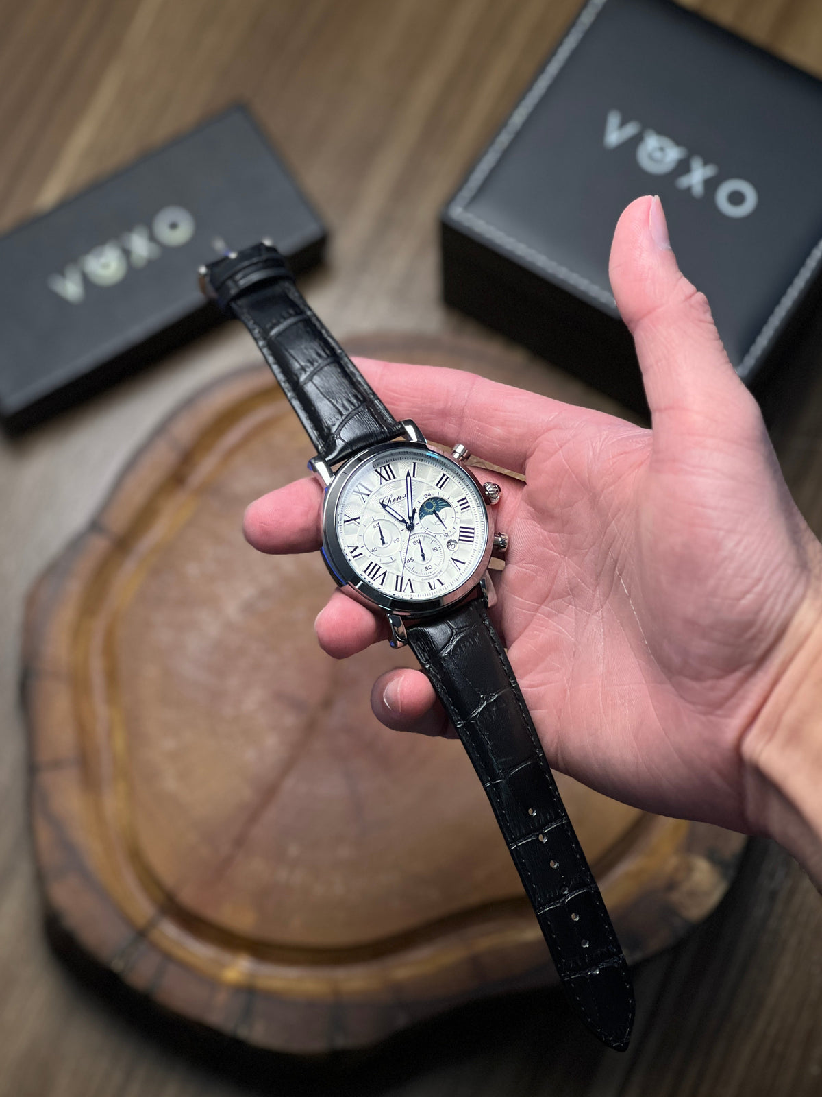 VOXO Chiaro 44mm – Men's Quartz Watch – image 3