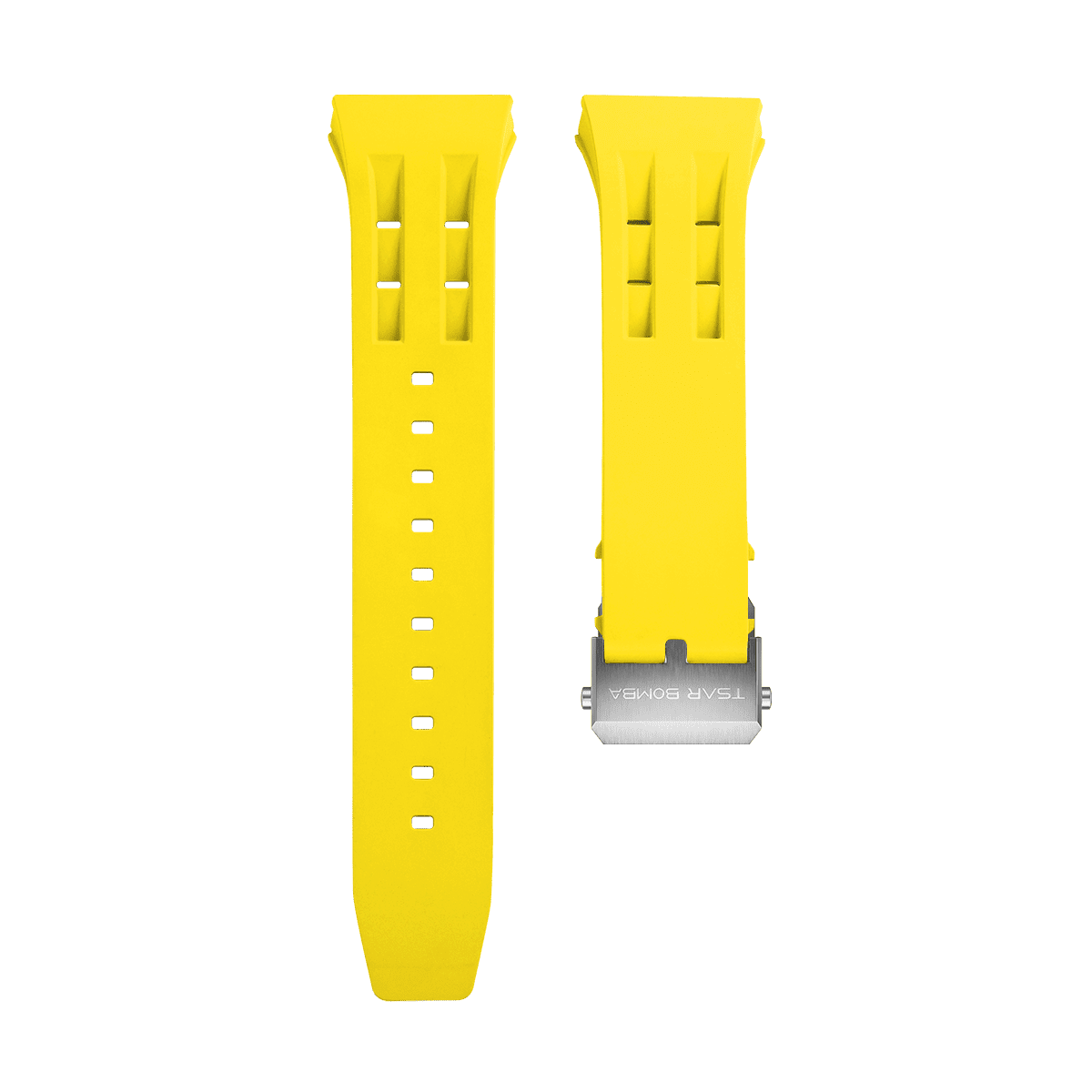 FYNTHER Chronic Strap – Atomic · Lemon Yellow, Deployant Clasp