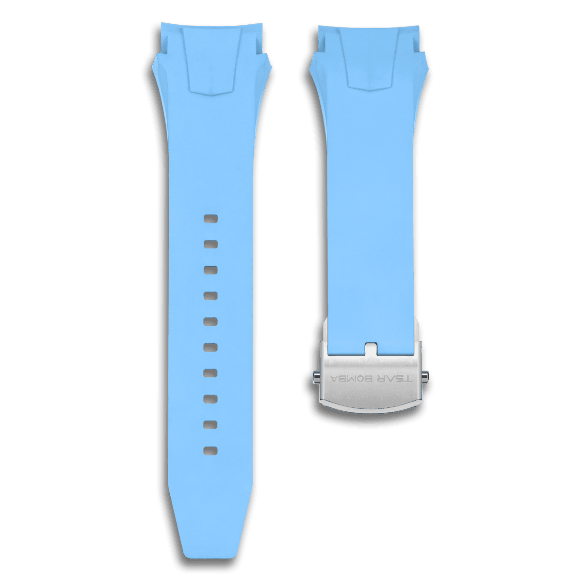 FYNTHER Chronic Strap – Dark Matter · Light Blue, Deployant Clasp