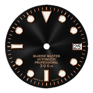 Black & Rose Gold dial