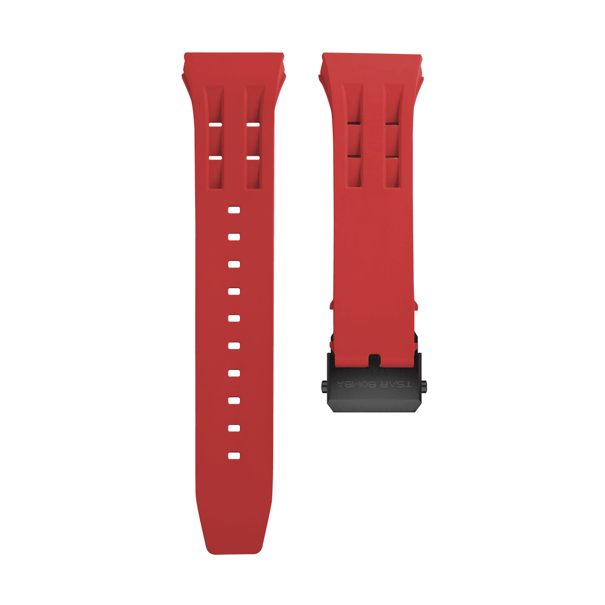 FYNTHER Chronic Strap – Atomic · Red, Deployant Clasp