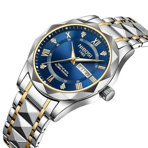 Nibosi Arkos Men's Watch – Blue