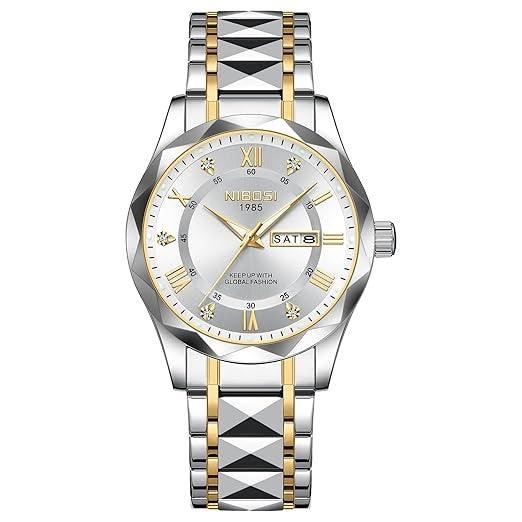 Nibosi Arkos Men's Watch – White