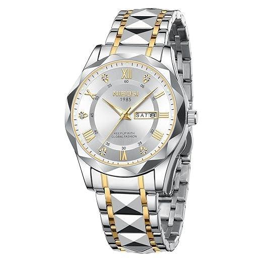 Nibosi Arkos Men's Watch – White