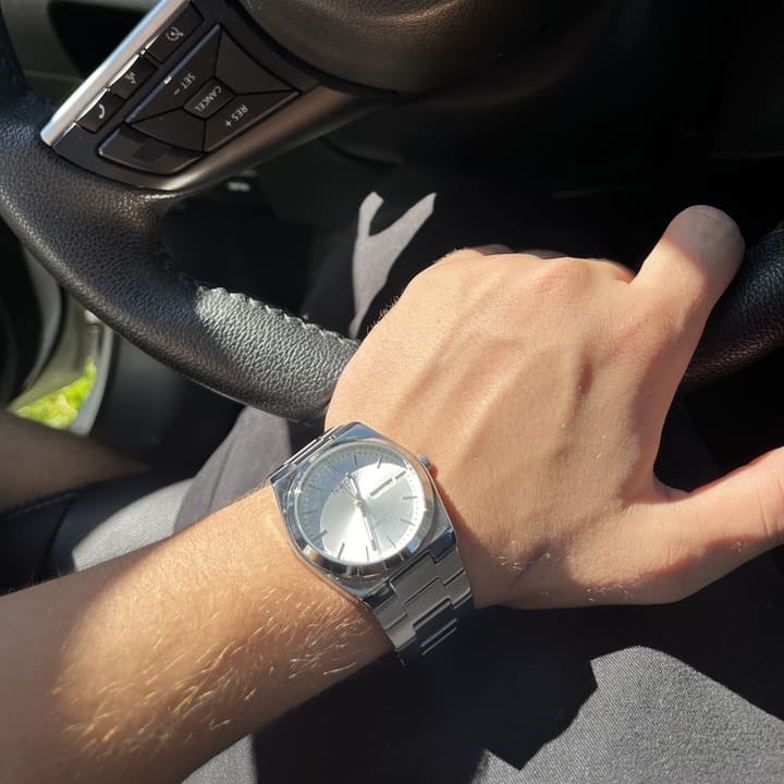 Nibosi Ardenne Men's Watch – Silver & White