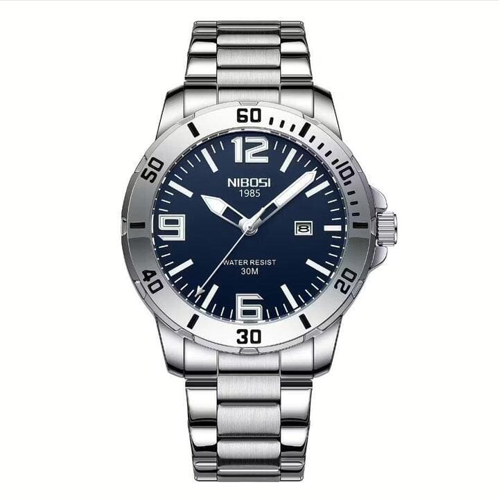 Nibosi Vellum Men's Watch – Blue