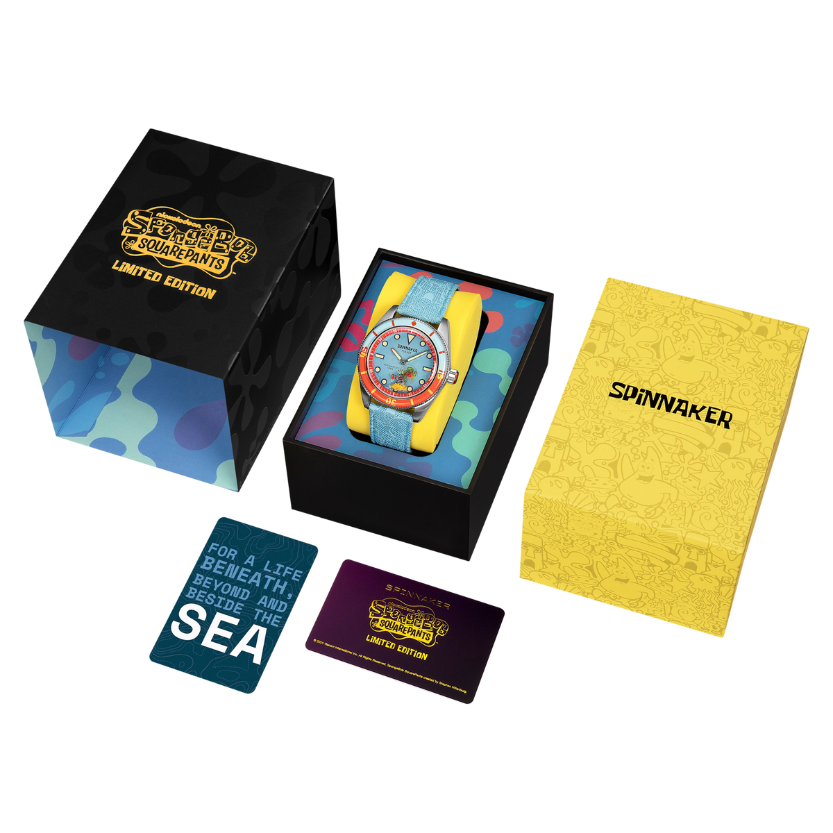 Spinnaker Fleuss Automatic SpongeBob SquarePants Shell Mates – Krabs Blue (Limited Edition) – image 8