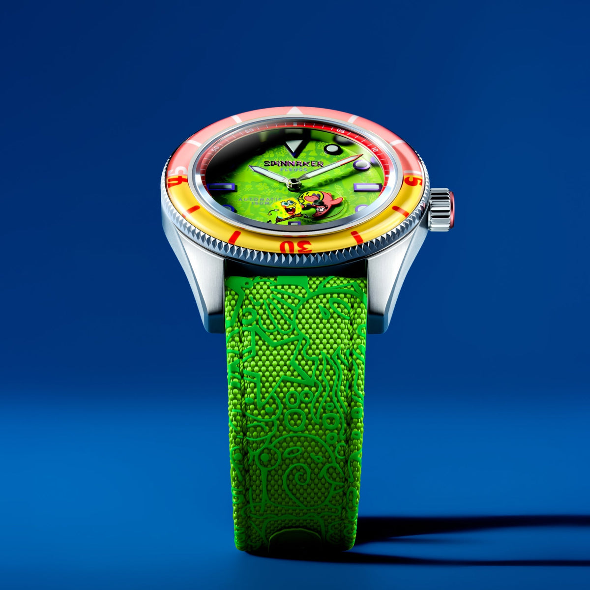 Spinnaker Fleuss Automatic SpongeBob SquarePants Shell Mates – Patrick Green (Limited Edition) – image 5