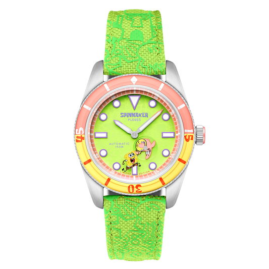 Spinnaker Fleuss Automatic SpongeBob SquarePants Shell Mates – Patrick Green (Limited Edition) – image 1