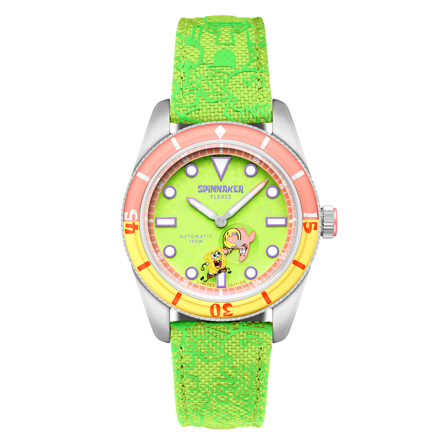 Spinnaker Fleuss Automatic SpongeBob SquarePants Shell Mates – Patrick Green (Limited Edition) – image 1
