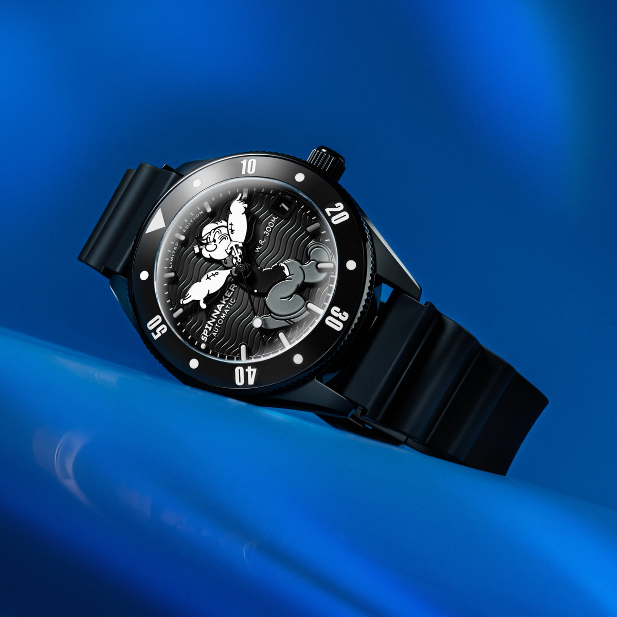 Spinnaker Challenger Automatic Popeye Anchor Arms – Midnight Mast (Limited Edition) – image 3