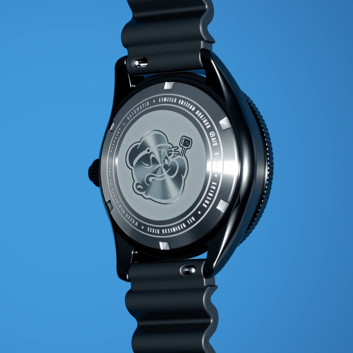 Spinnaker Challenger Automatic Popeye Anchor Arms – Midnight Mast (Limited Edition) – image 8