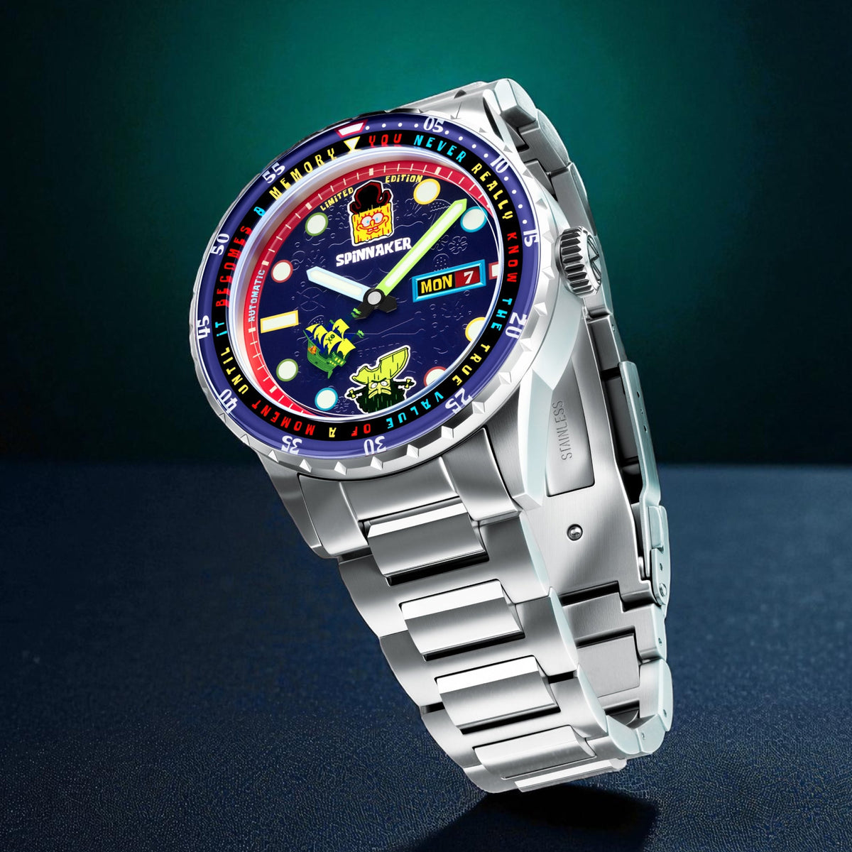 Spinnaker Hass Automatic SpongeBob SquarePants Search for SquarePants – Flying Dutchman (Limited Edition) – image 4