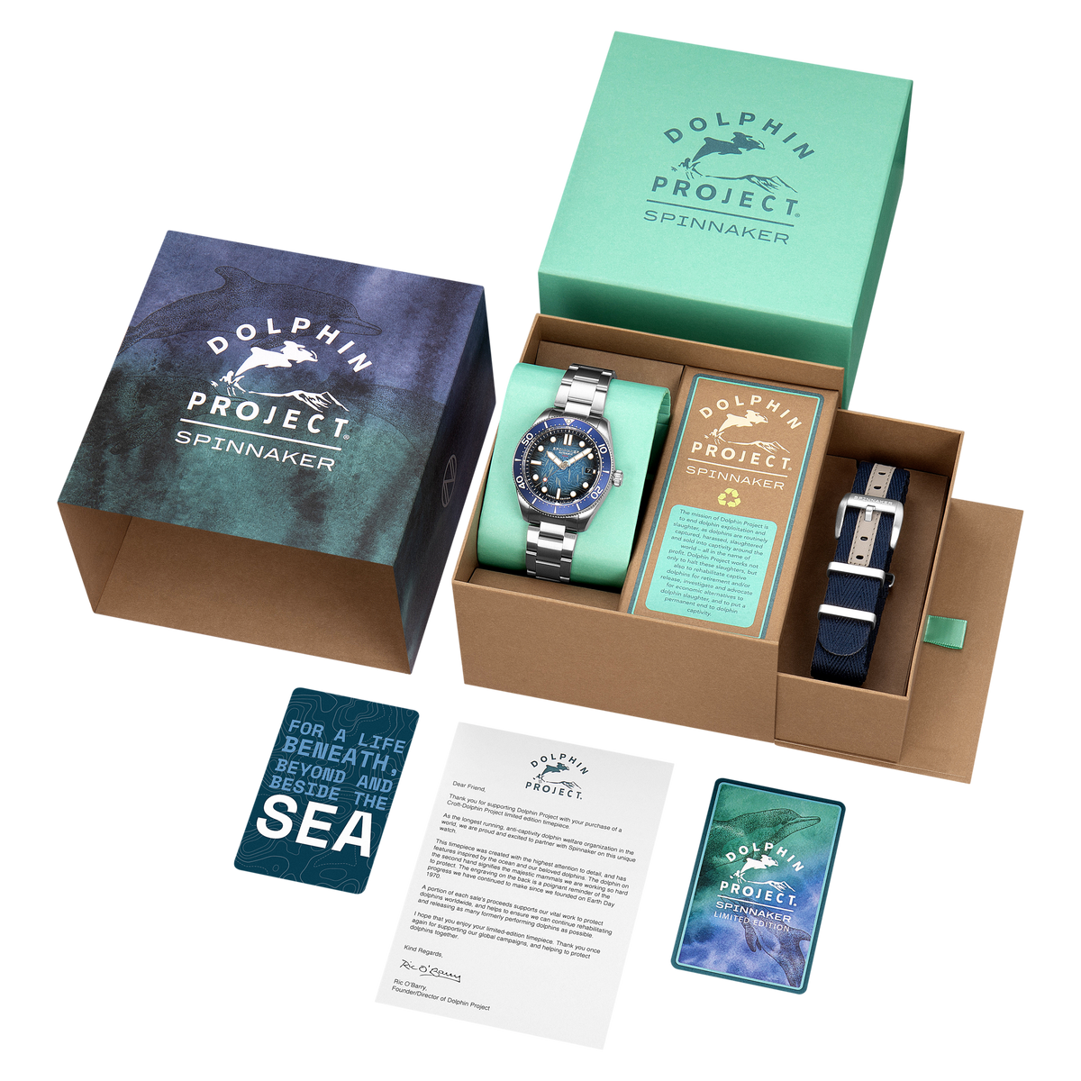 Spinnaker Croft Mid-Size Automatic – Aqua Play (Limited Edition) – image 9