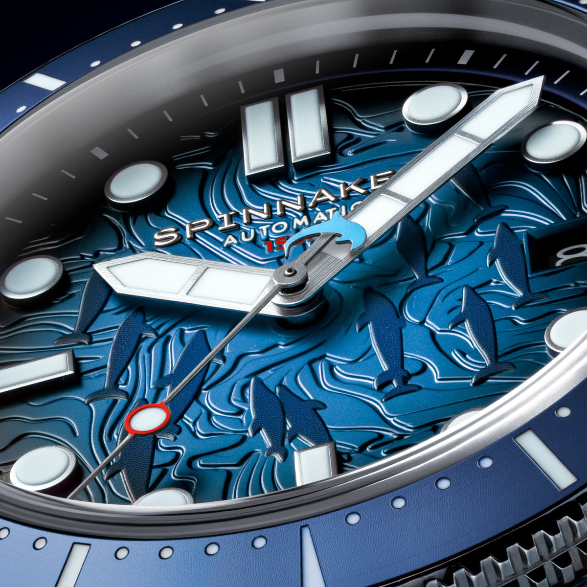 Spinnaker Croft Mid-Size Automatic – Aqua Play (Limited Edition) – image 7