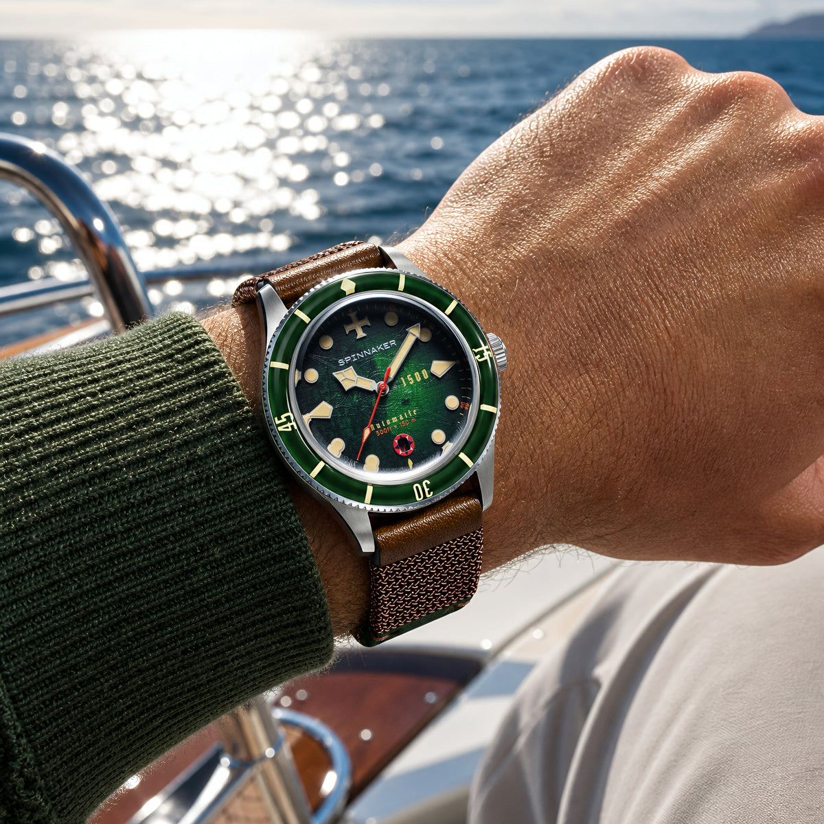 Spinnaker Fleuss Automatic – Duarte Pacheco Pereira (1500 Limited Edition) – image 4