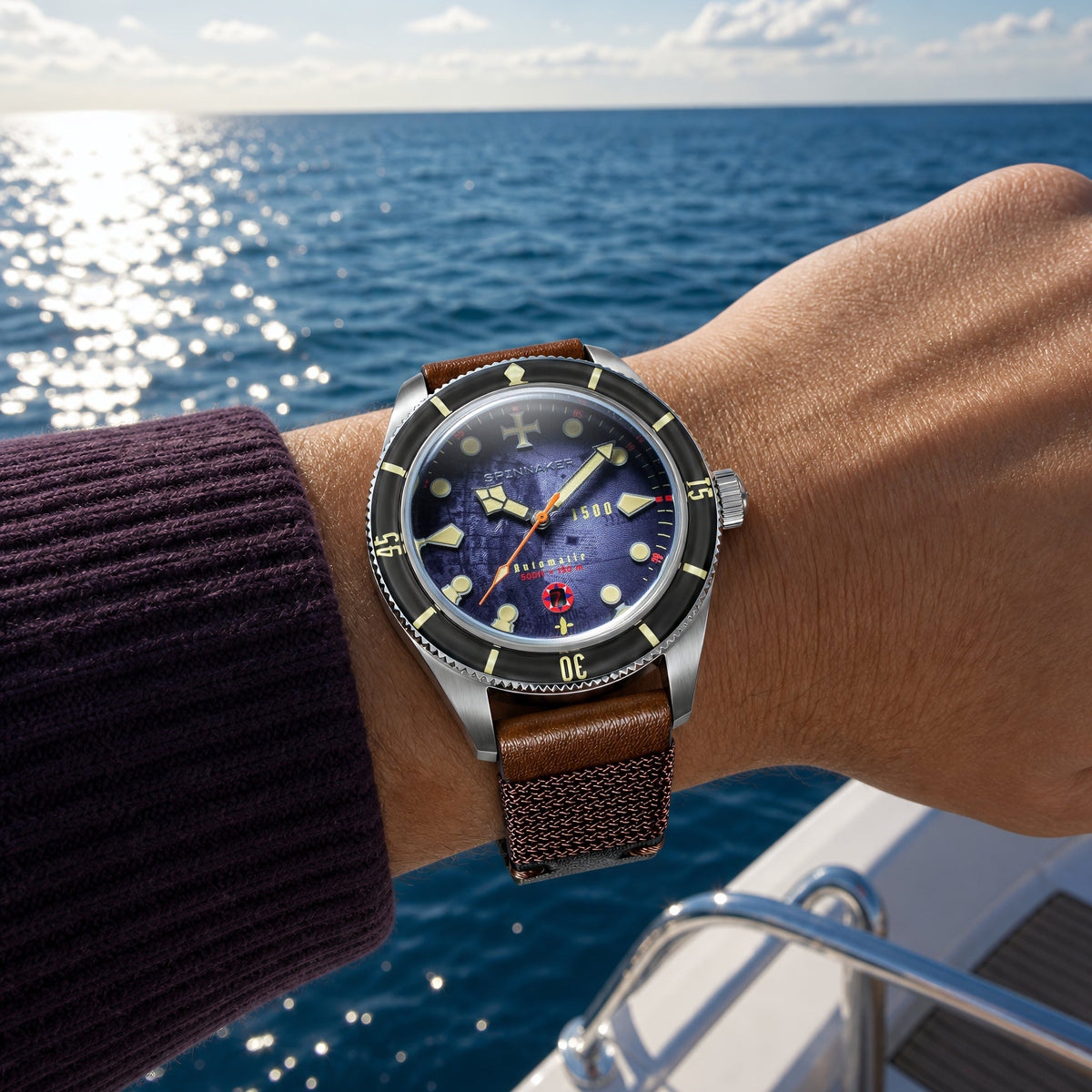 Spinnaker Fleuss Automatic – Pero Vaz de Caminha (1500 Limited Edition) – image 4
