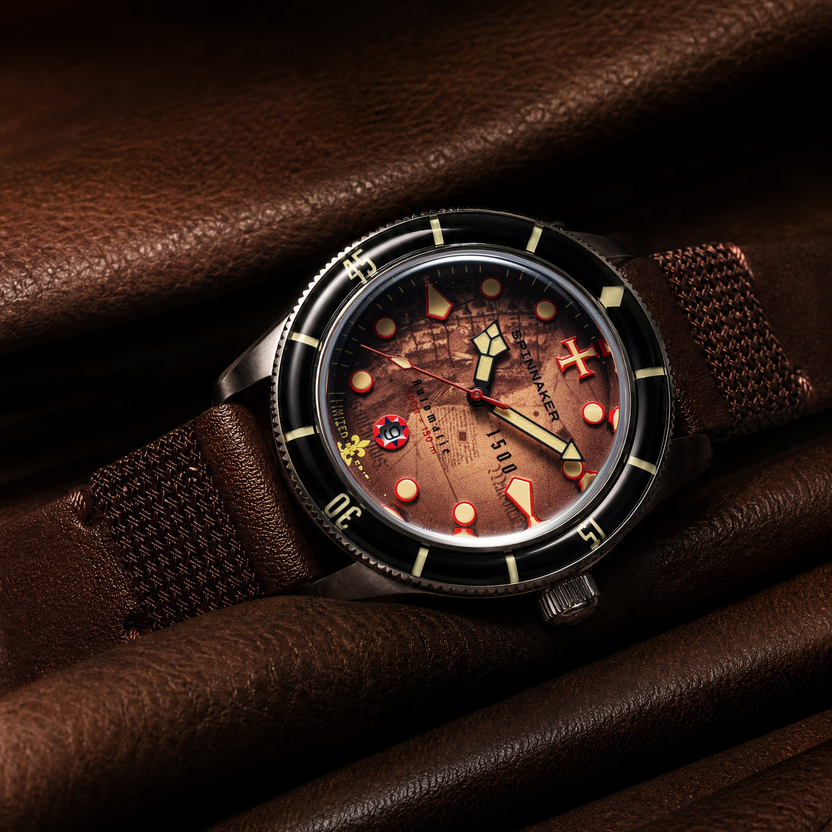 Spinnaker Fleuss Automatic – Américo Vespúcio (1500 Limited Edition) – image 5