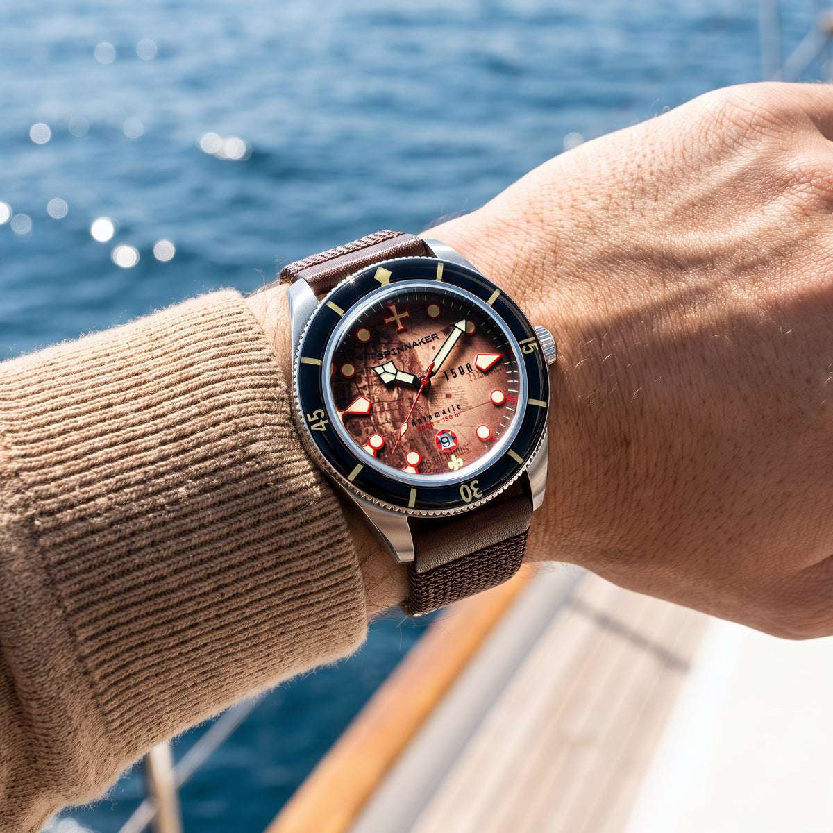 Spinnaker Fleuss Automatic – Américo Vespúcio (1500 Limited Edition) – image 4