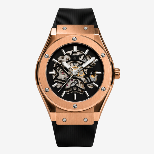 AXEL Elite Skeleton Watch – Rose Gold – image 1