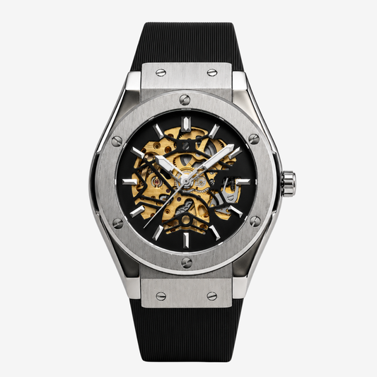AXEL Elite Skeleton Watch – Silver – image 1