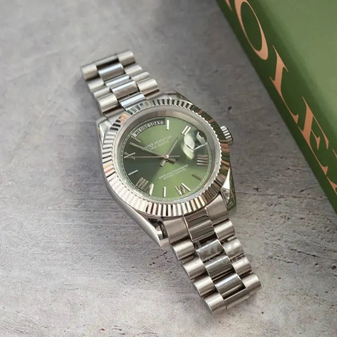 FYNTHER Oyster PRESIDENTIAL MOD EMERALD ROMAN EDITION