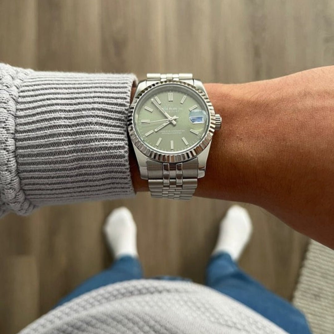 FYNTHER Datejust EDITION CLASSIC MINTGRÜN JUBILEE MOD