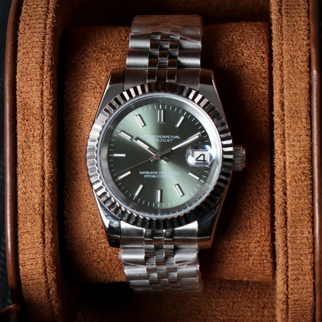 FYNTHER Datejust EDITION CLASSIC MINTGRÜN JUBILEE MOD