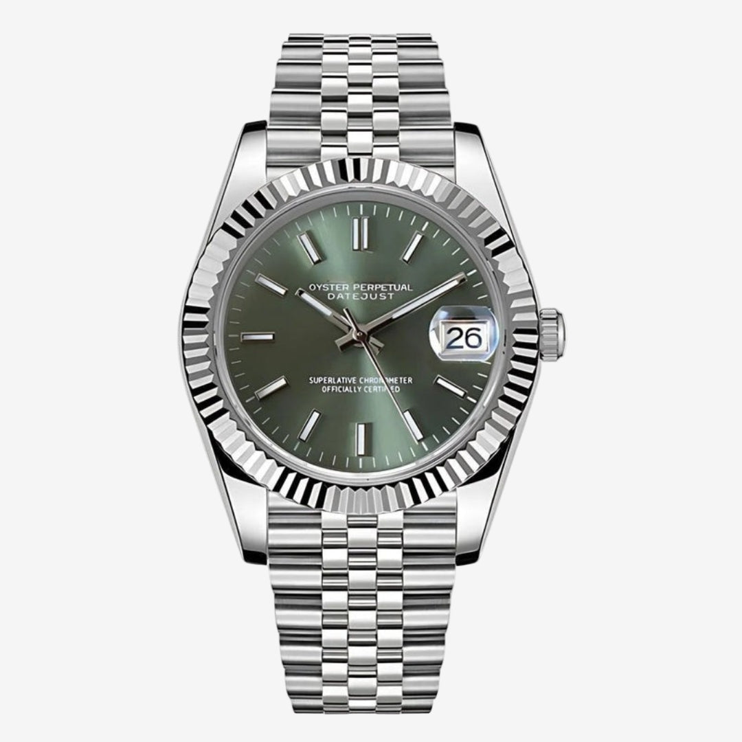 FYNTHER Datejust EDITION CLASSIC MINTGRÜN JUBILEE MOD