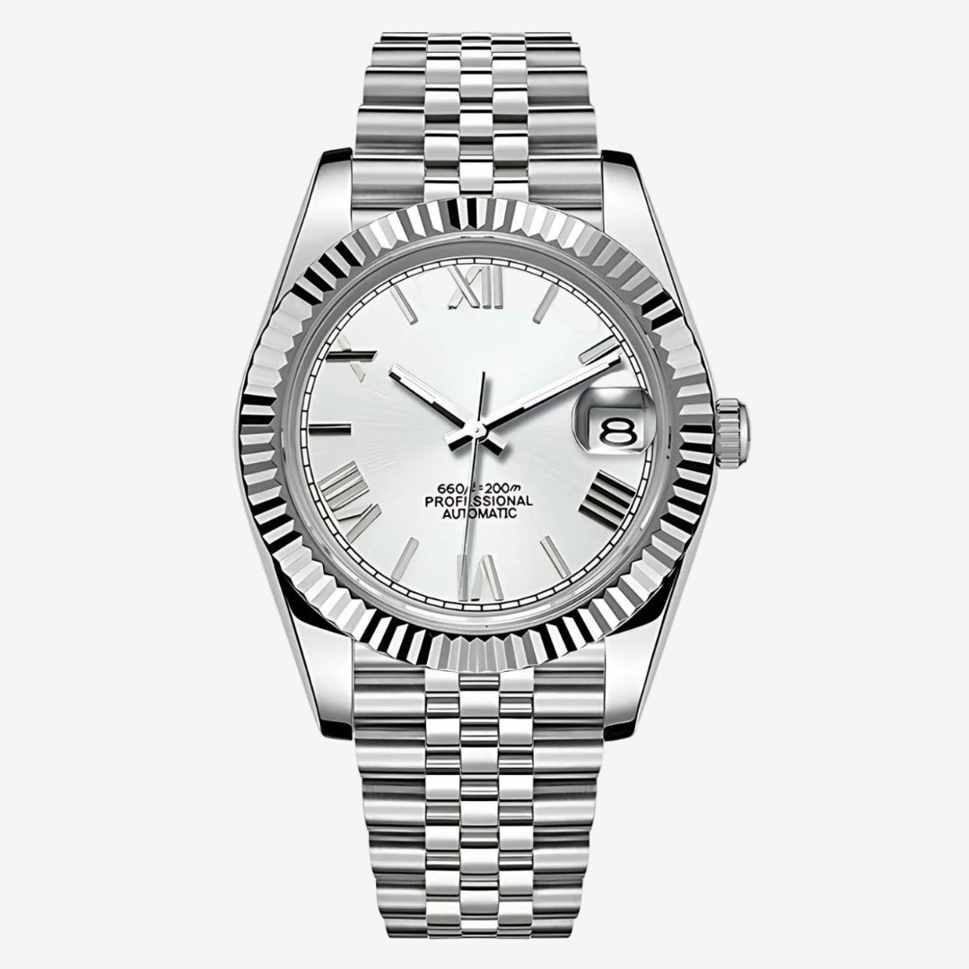 FYNTHER Datejust EDITION ROMAN CHROME JUBILEE MOD