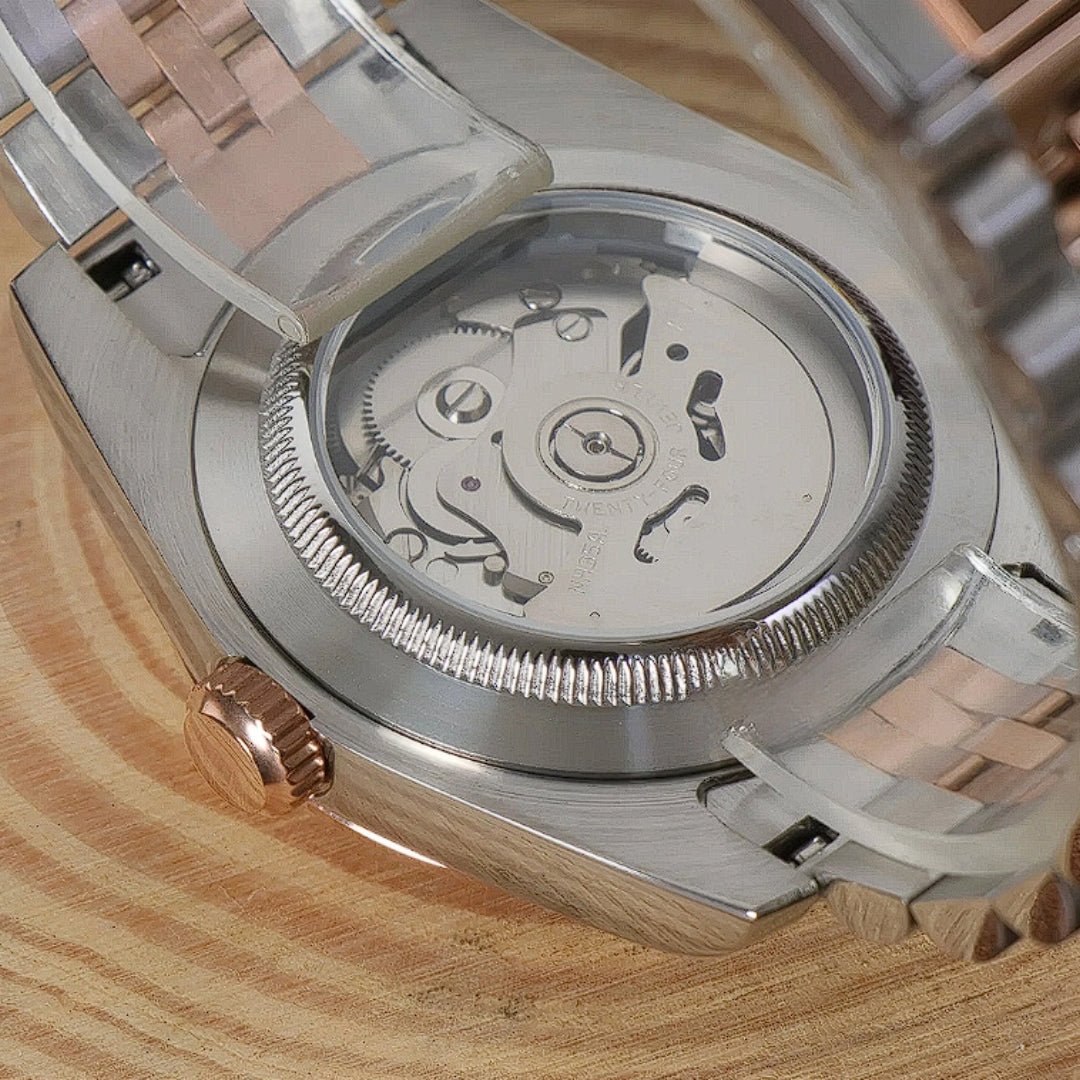 FYNTHER Datejust EDITION ROSE TWO-TONE WIMBLEDON JUBILEE MOD